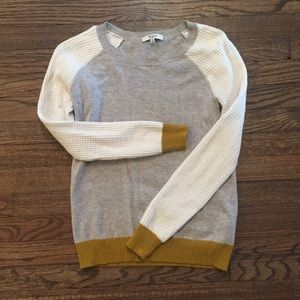 Color block Madewell sweater